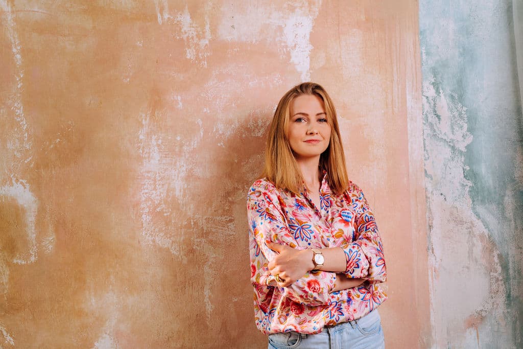 Portret biznesowy wykonany podczas warsztatów fotograficznych